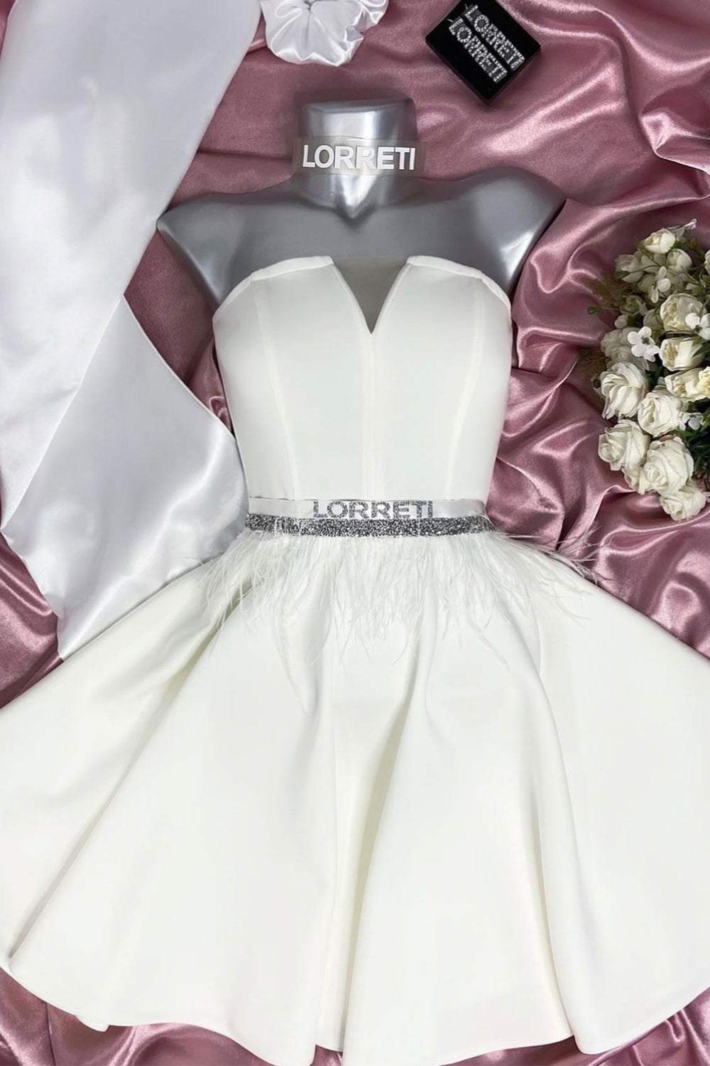 MINI VESTIDO VICTORY LEOTARDO BLANCO