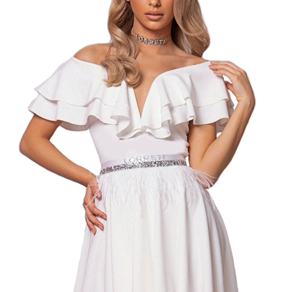 MINI VESTIDO MADEMOISELLE LEOTARDO BLANCO