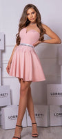 MINI DRESS VICTORY TRICOT POWDER PINK