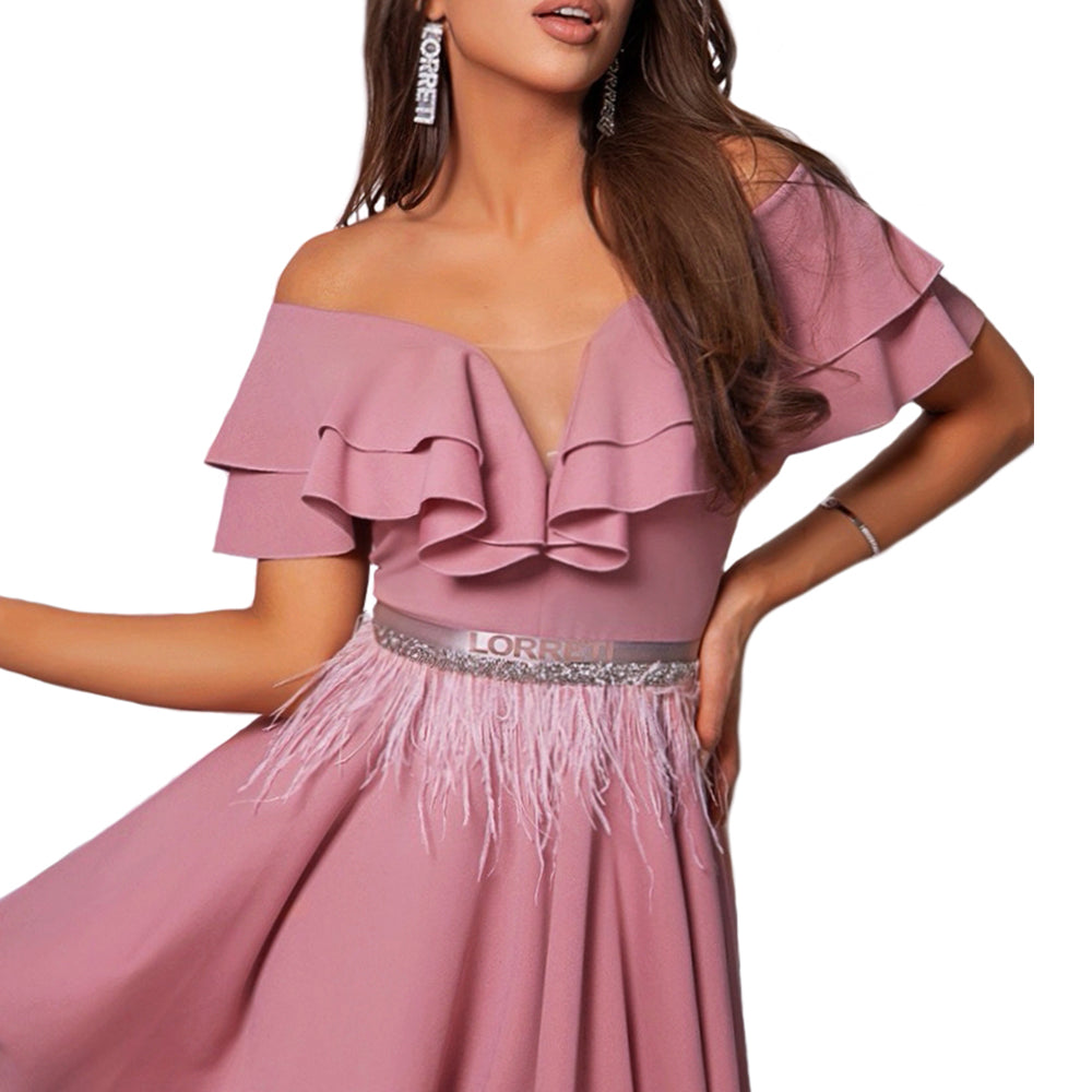 MINI VESTIDO MADEMOISELLE LEOTARDO CENIZAS DE ROSA