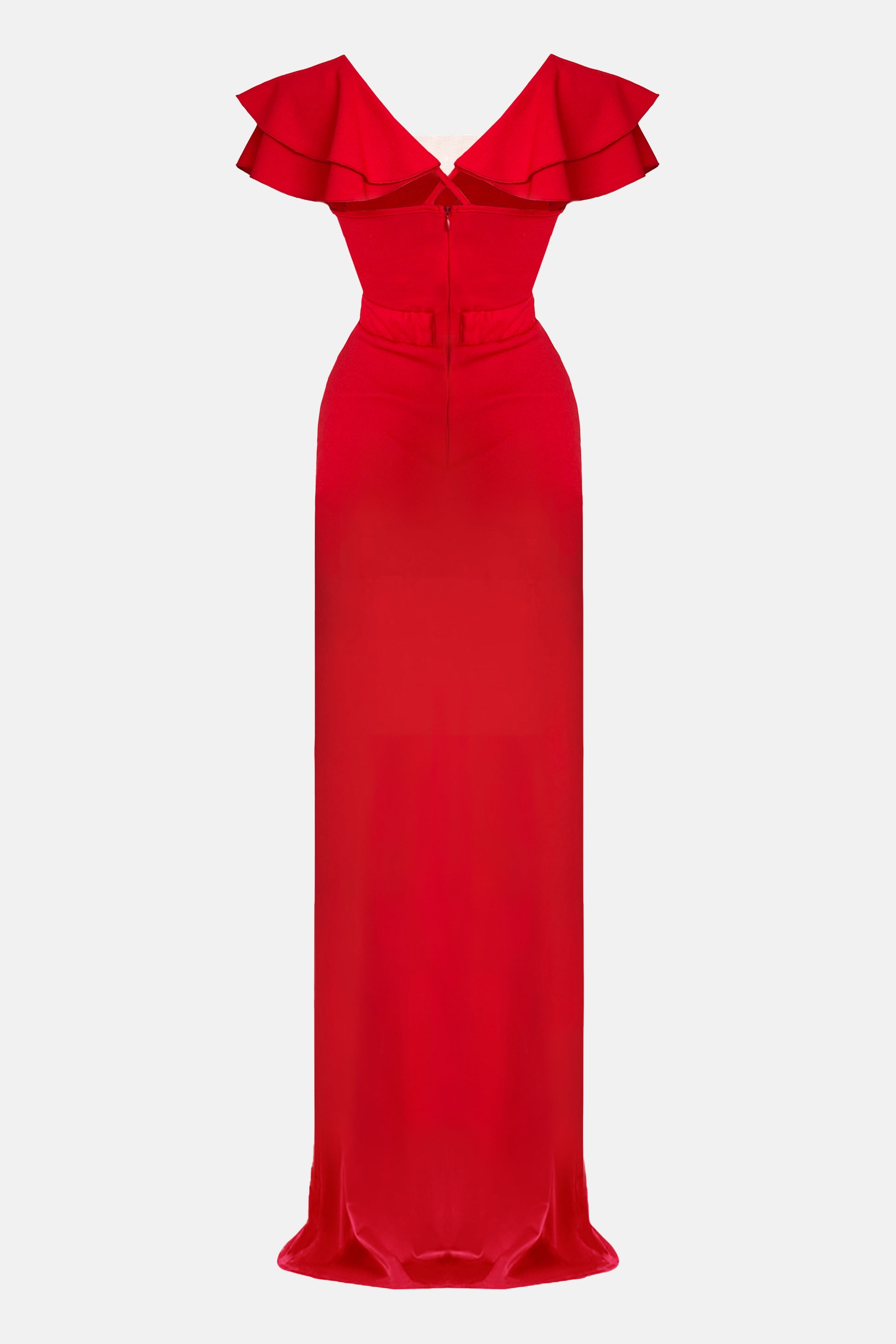 MAXI DRESS MADELYN TRICOT RED