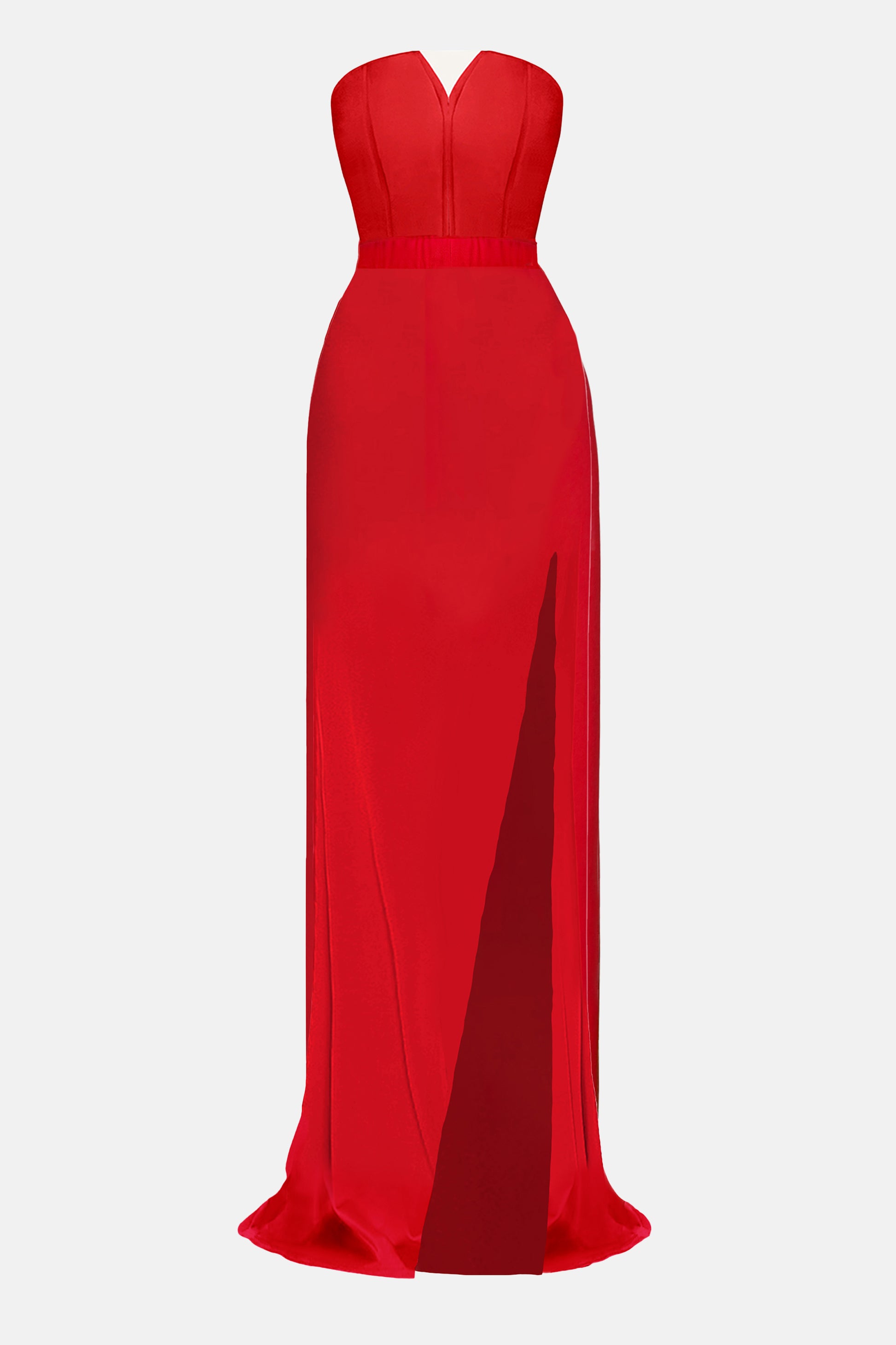 MAXI VESTIDO VICTORIA LEOTARDO ROJO