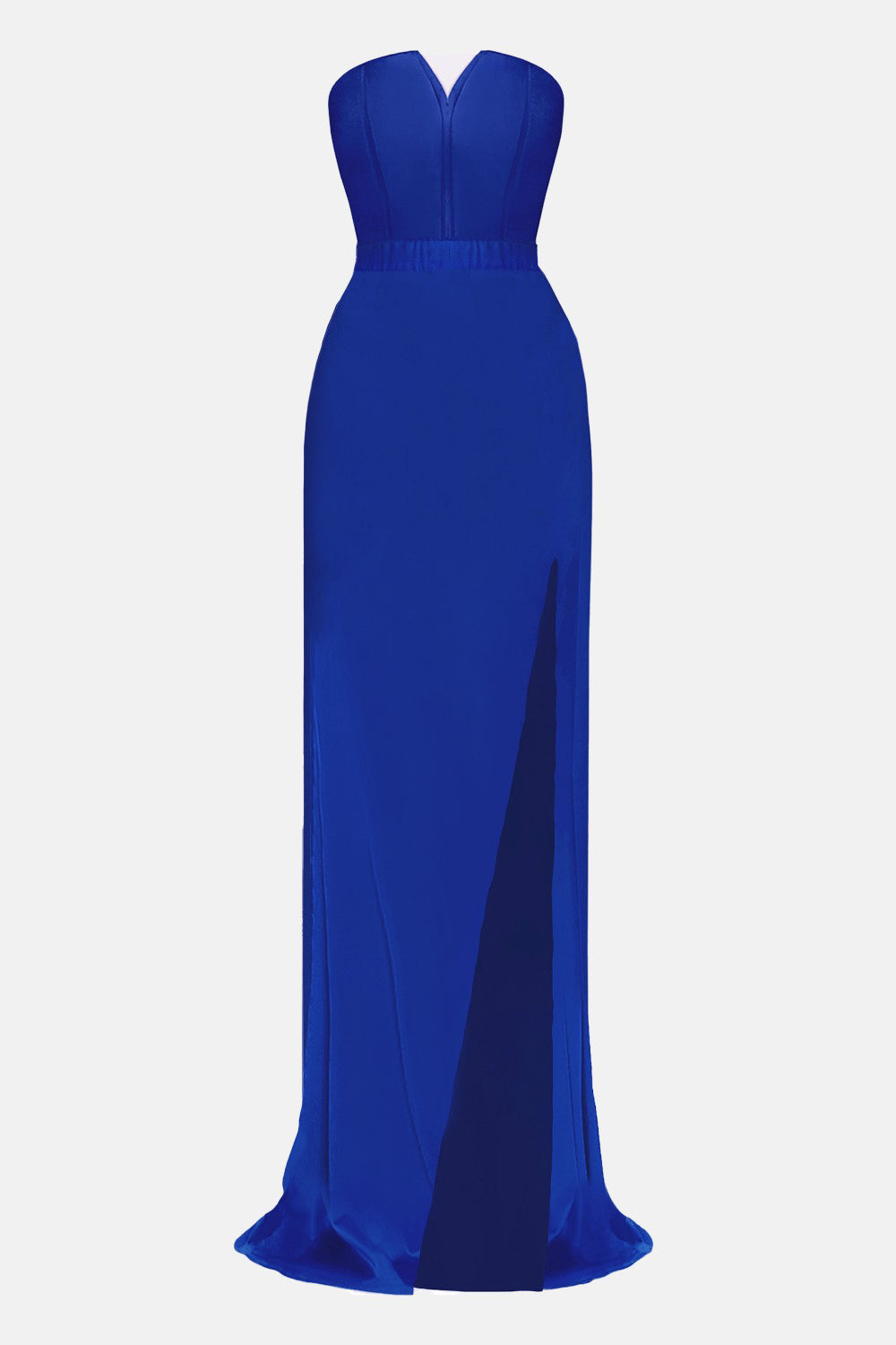 MAXI DRESS VICTORIA TRICOT COBALT BLUE