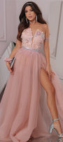 MAXI CONJUNTO 3 PIEZAS TOP CON PANTALONES FAIRY ЕNCAJE TUL ОRO