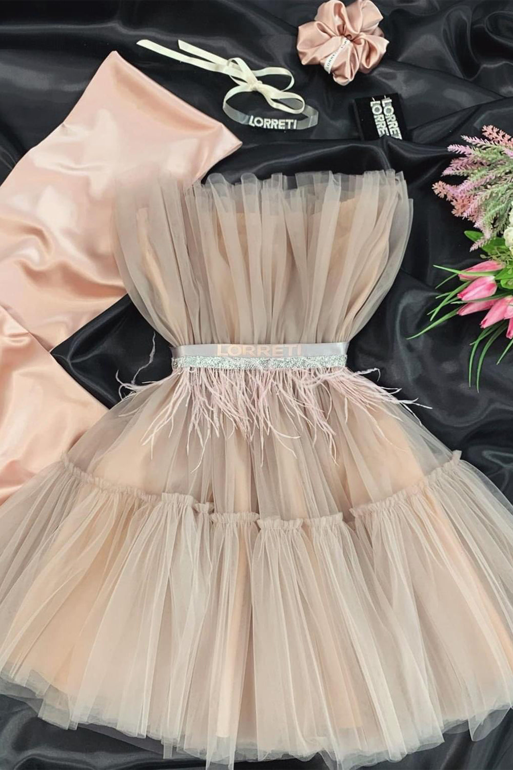 MINI DRESS BARBIE TULLE LAVENDER