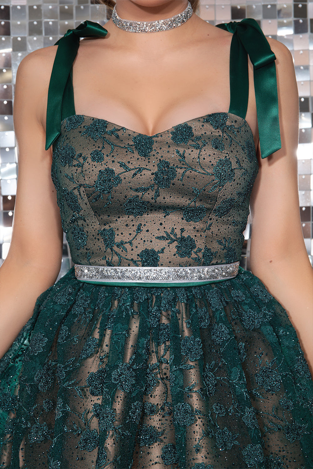 BELT STONE RHINESTONE SILVER