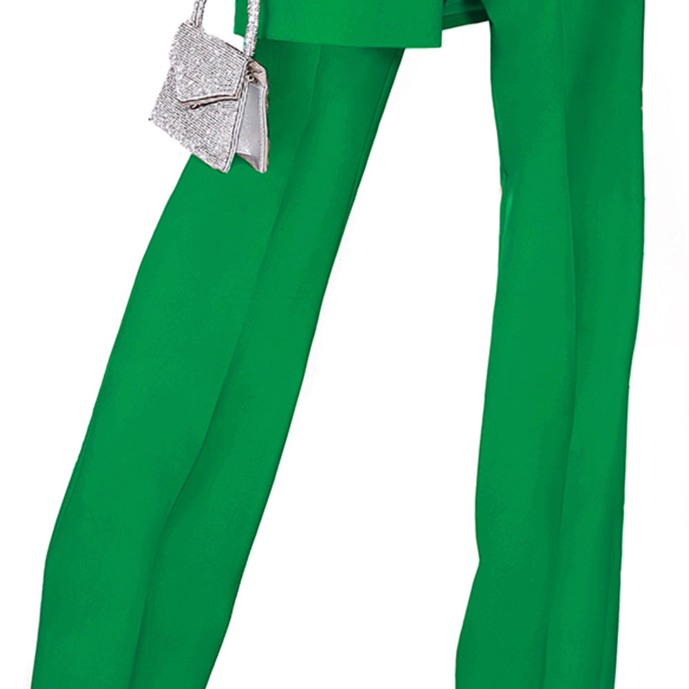 TROUSERS BOSSY BI-STRETCH FABRIC GREEN