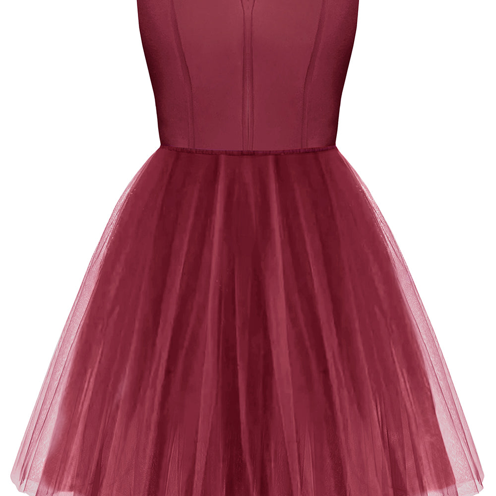 MINI ROCHIE VIVIEN TRICOT TUL VISINIU