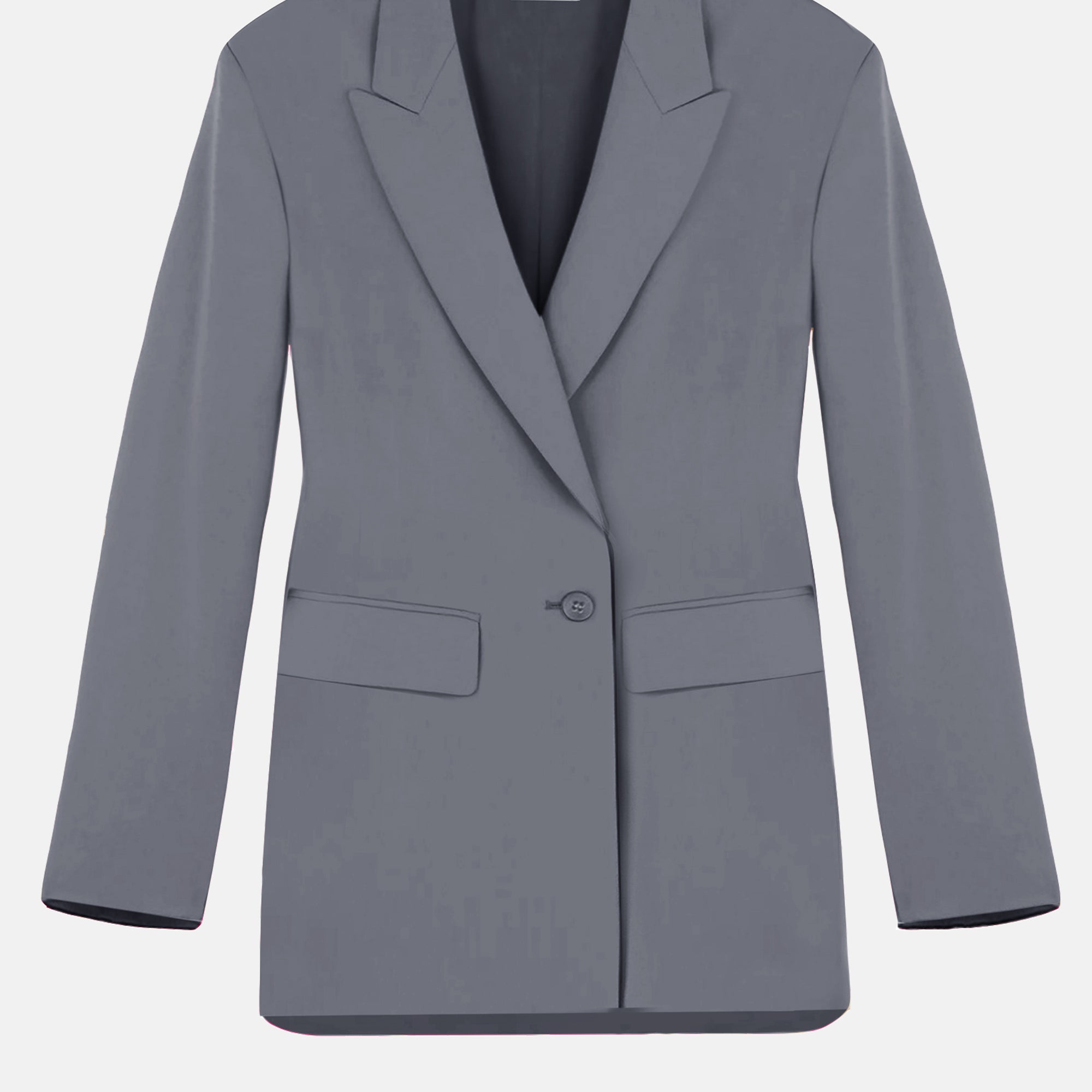 BLAZER CHIC BI-STRETCH FABRIC DARK GREY