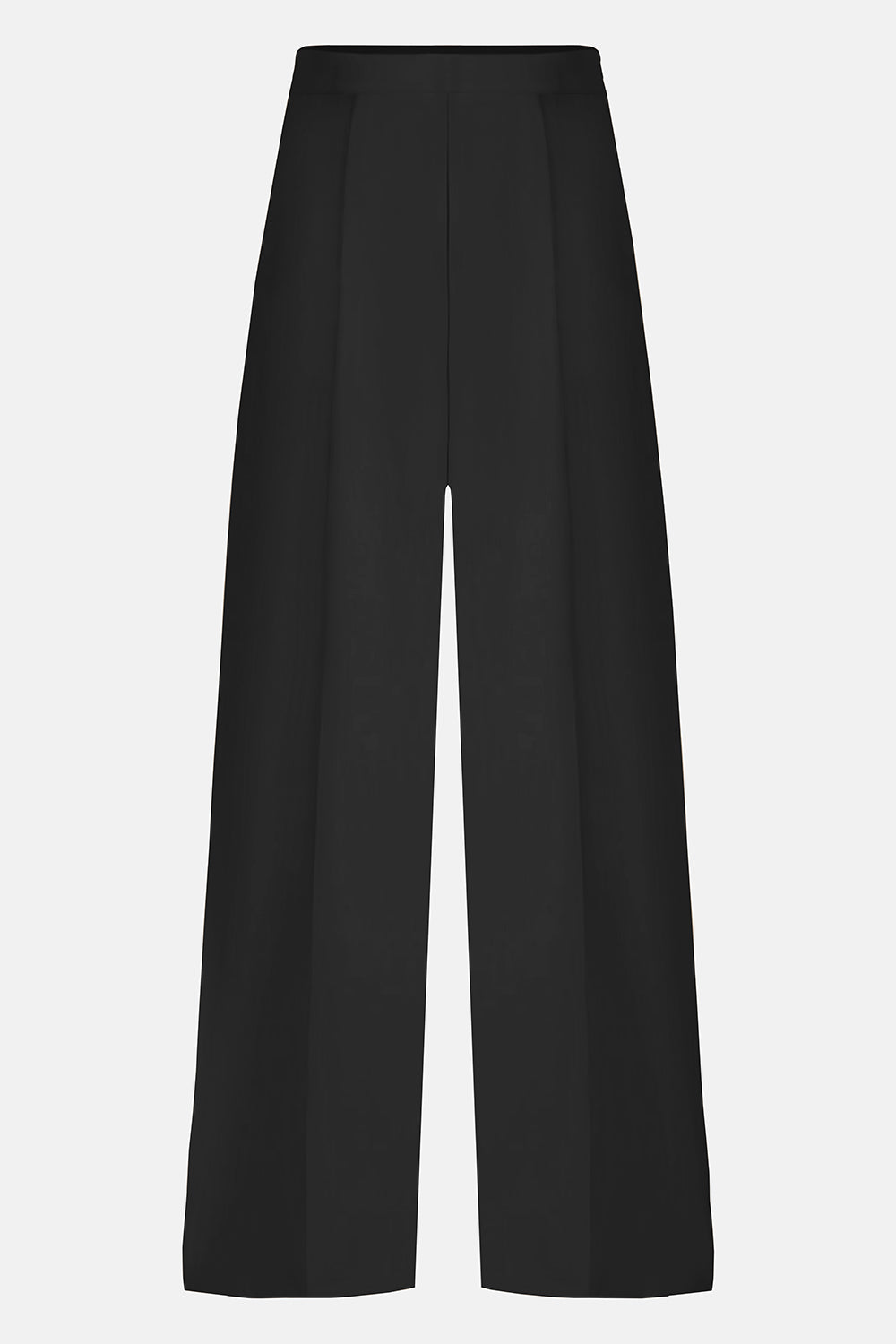 MAXI BLAZER 2 PARTS AND PANTS SET BOSSY BI-STRETCH FABRIC BLACK