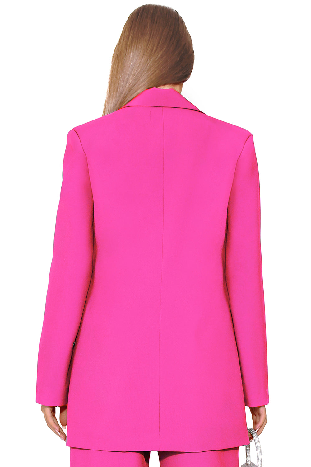 САКО CHIC BI-STRETCH ТЕКСТИЛ ЯРКО РОЗОВ