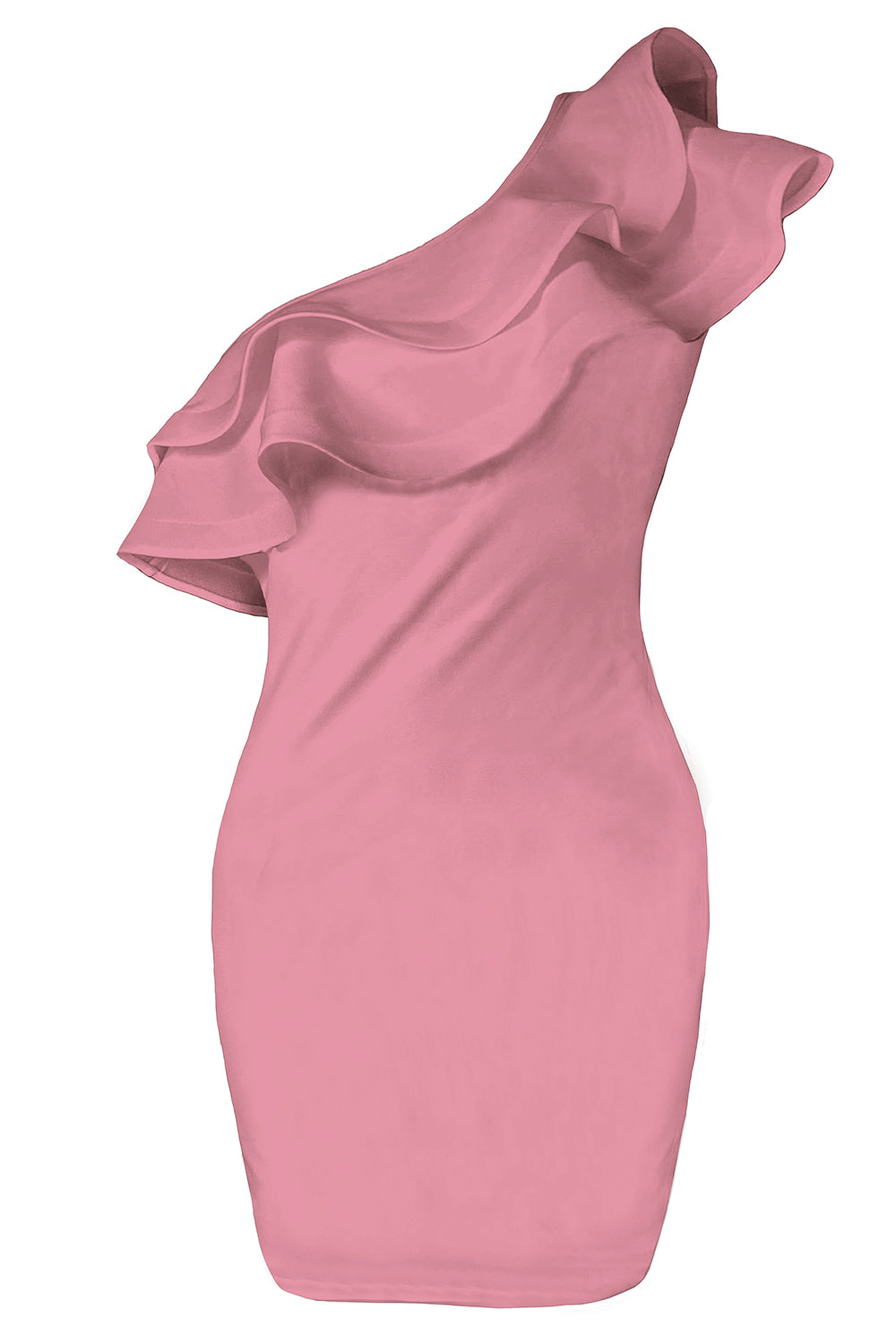 MINI DRESS CLASSY TRICOT ROSE ASH
