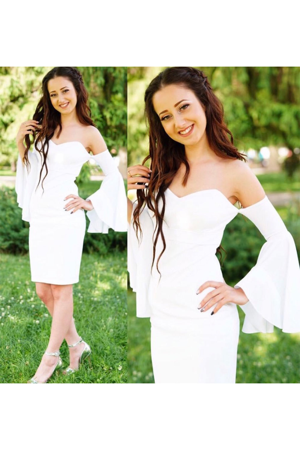 MINI DRESS TRICOT WHITE