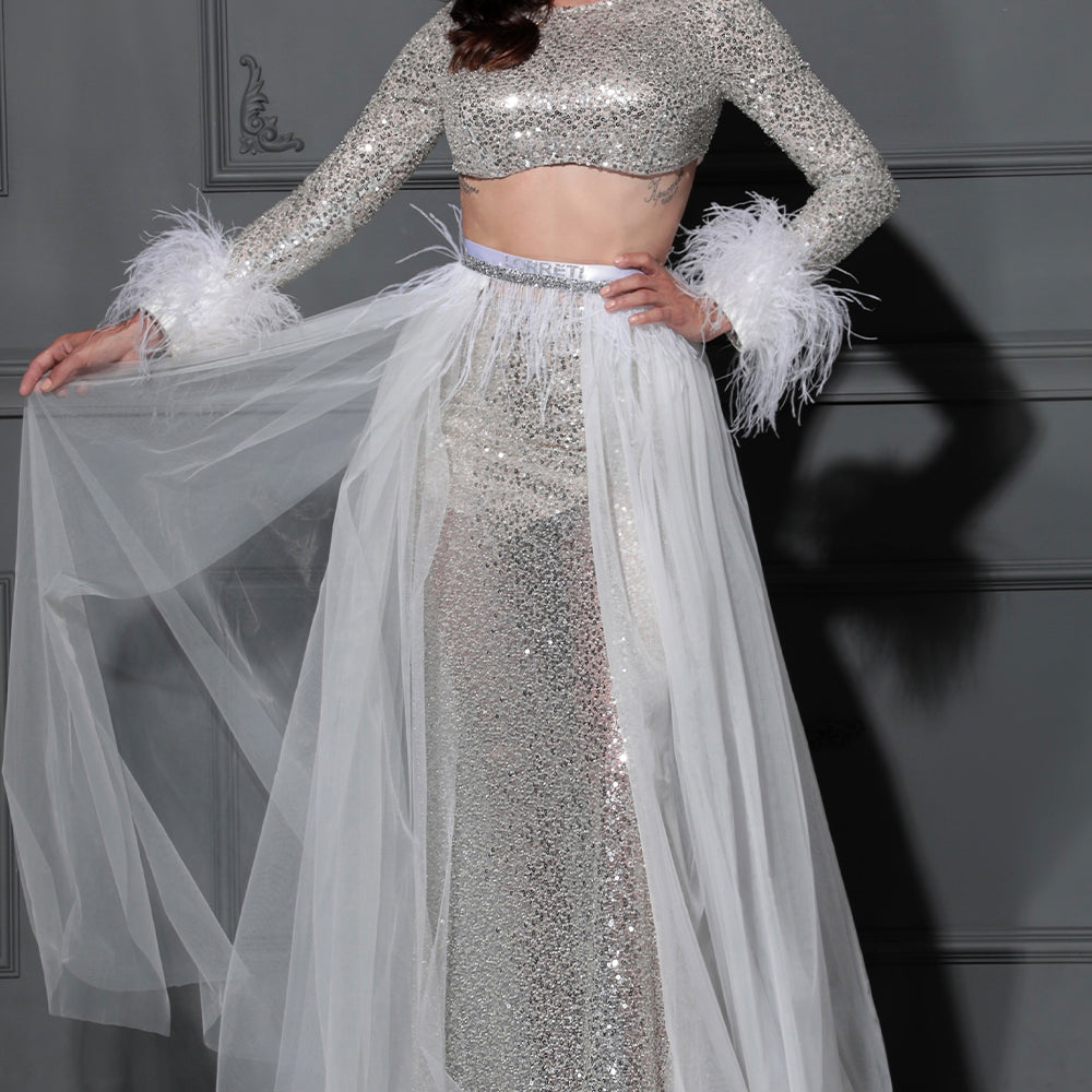 ΜΆΞΙ ΣΕΤ ΤΟΠ ΜΕ ΦΟΎΣΤΑ AXENIA ΠΑΓΙΈΤΕΣ ΦΤΕΡΑ ΑΣΉΜΙ ΜΕ ΆΣΠΡΟ