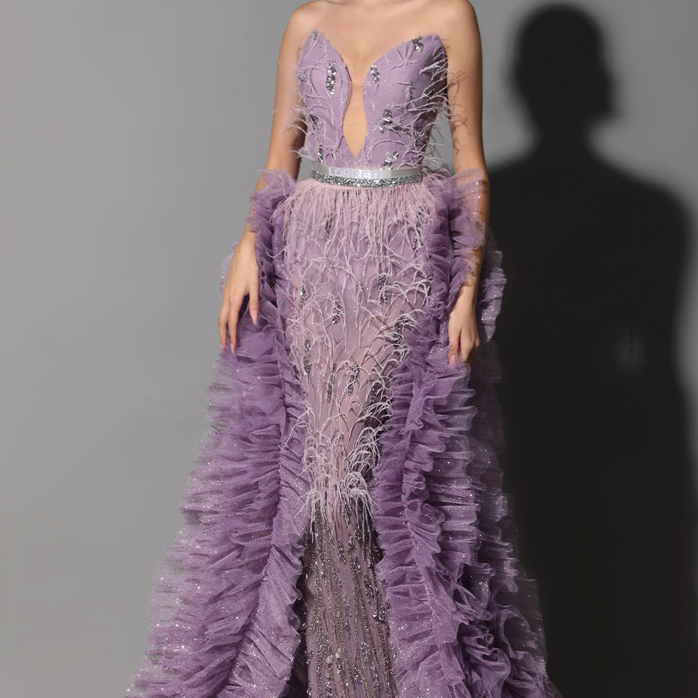 ΜΆΞΙ ΣΕΤ ΤΟΠ ΜΕ ΦΟΎΣΤΑ NARCISSA ΣΤΡΑΣ ΦΤΕΡΑ ΜΠΡΟΚΆΡ ΤΟΎΛΙ ΛΕΒΆΝΤΑ