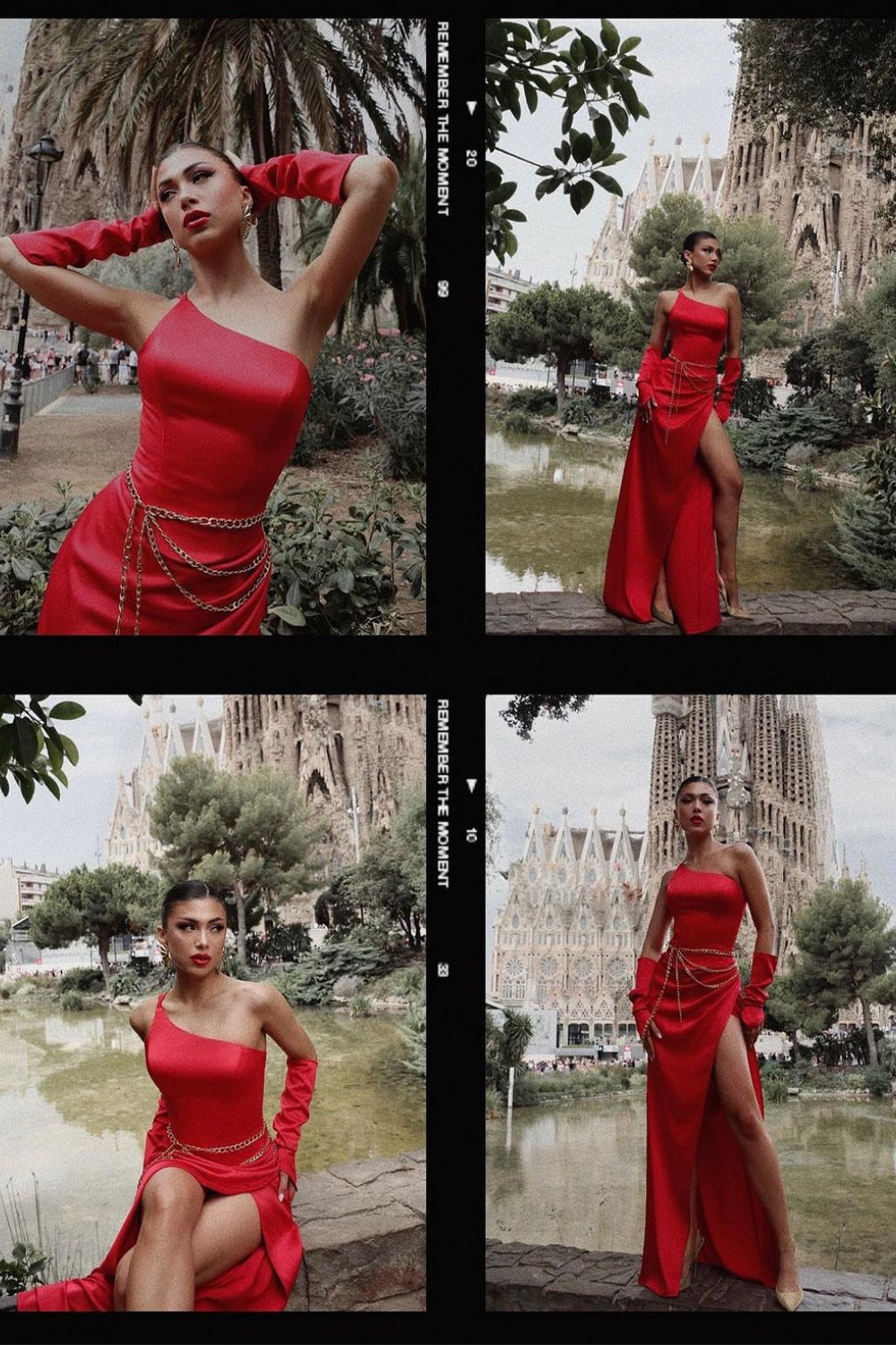 MAXI SKIRT AND CROP TOP SET LACEY 3 PARTS SATIN RED