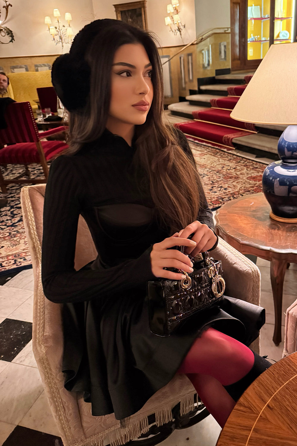 МИНИ СЕТ ТОП С ПОЛА OPAL САТЕН ЧЕРЕН