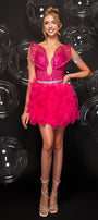 MAXI SET TOP CU FUSTA MARIYA DANTELA GLITTER BROCADĂ DE TUL ALBASTRU INCHIS