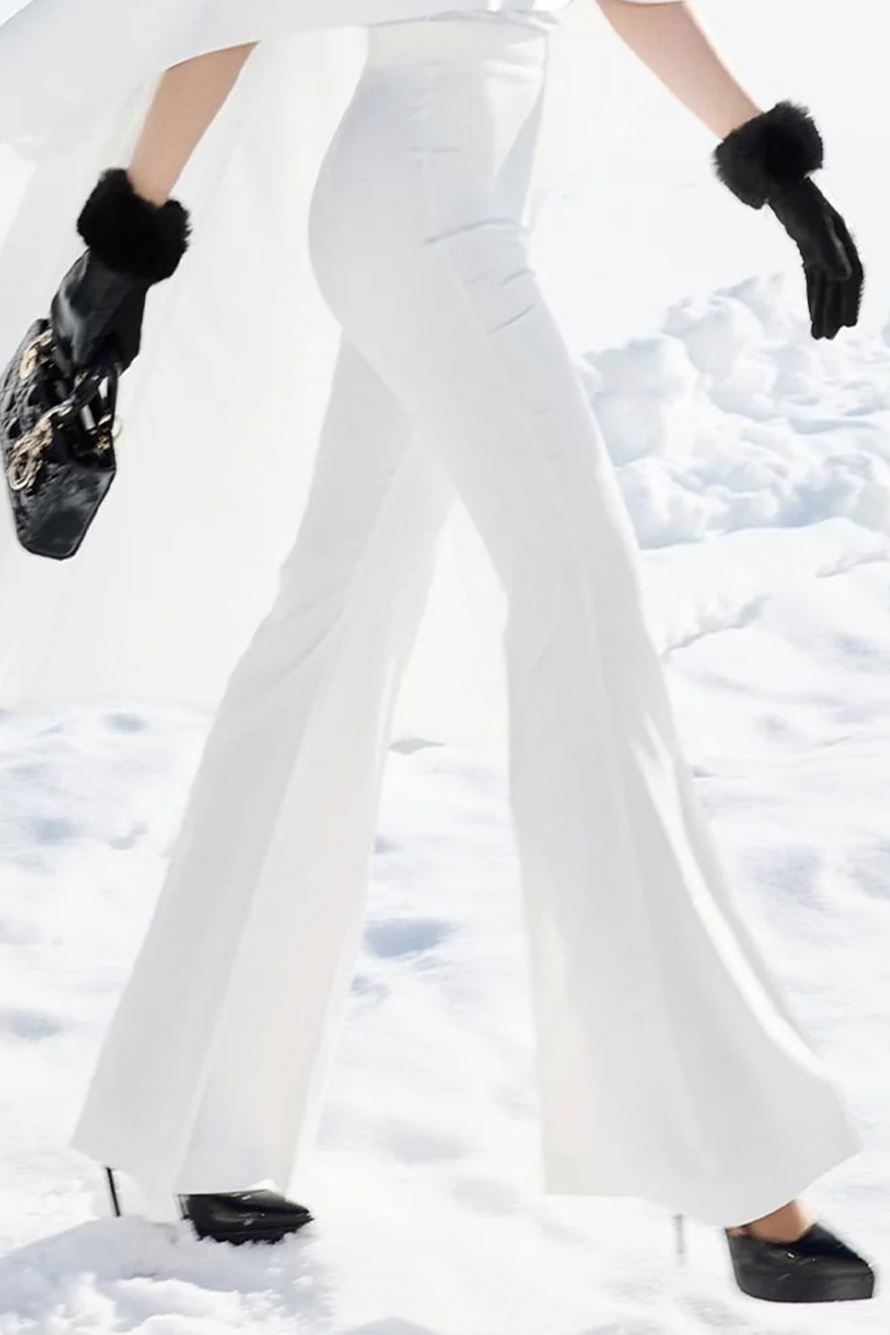 MAXI PANTS CHARLESTON BI - STRECH WHITE