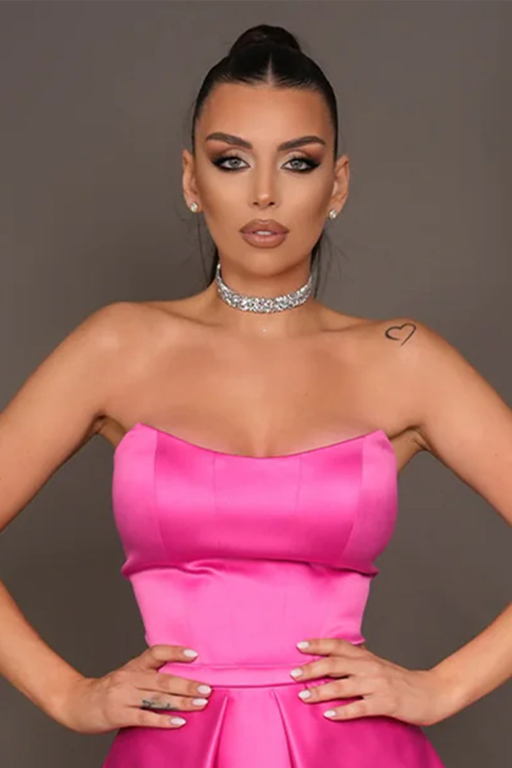 МAXI SET TOP CON GONNA JANA RASO GIALLO