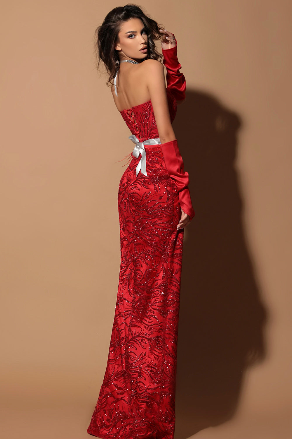 ΜΆΞΙ ΣΕΤ ΤΟΠ ΜΕ ΦΟΎΣΤΑ CASSIA ΓΚΛΊΤΕΡ ΔΑΝΤΈΛΑ ΣΤΡΑΣ ΤΟ ΚΌΚΚΙΝΟ