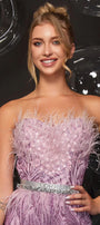 МAXI SET TOP CON GONNA GRACELYN PIZZO GLITTERATO RASO VERDE SCURO