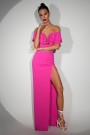 MAXI ROCHIE MADELYN TRICOT ROZ APRINS