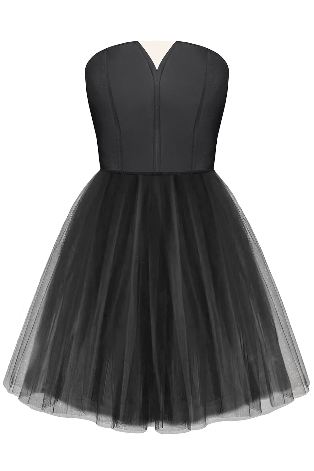 MINI VESTIDO VIVIEN LEOTARDO TUL NEGRO