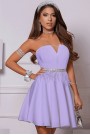 MINI DRESS VICTORY TRICOT LIGHT PURPLE