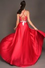 MAXI DRESS ADRIANA SATIN RED