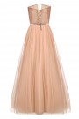 MAXI ROCHIE CASSIE SATIN TUL BEJ / NUDE