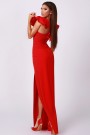 MAXI VESTIDO MADELYN LEOTARDO ROJO