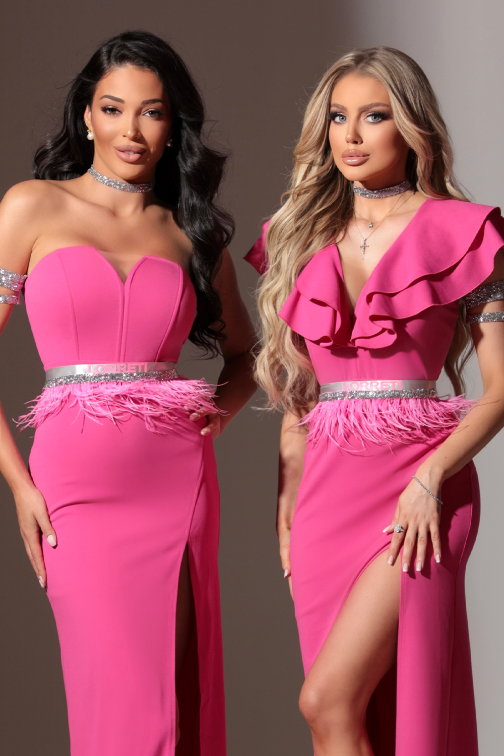 MAXI ROCHIE MADELYN TRICOT ROZ APRINS