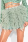 MINI SKIRT TULLE MINT