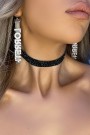 GIROCOLLO SPARKLE STRASS NERO