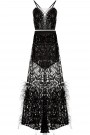 MAXI DRESS GABRIELLE LACE BLACK