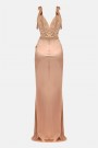 MAXI ROCHIE BIANCA DANTELA SATIN AURIE